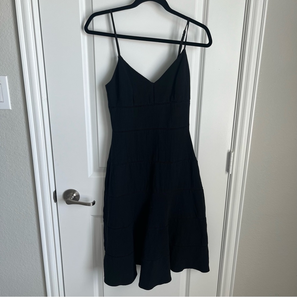 Black dress with straps size XS